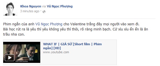 Vân Hugo và phim ngắn Vân Hugo và phim ngắn