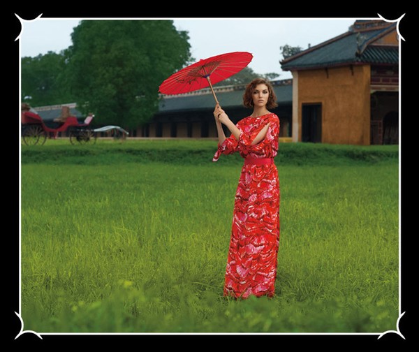 Việt Nam lại xuất hiện nổi bật trong lookbook cùng siêu mẫu Arizona Muse 16