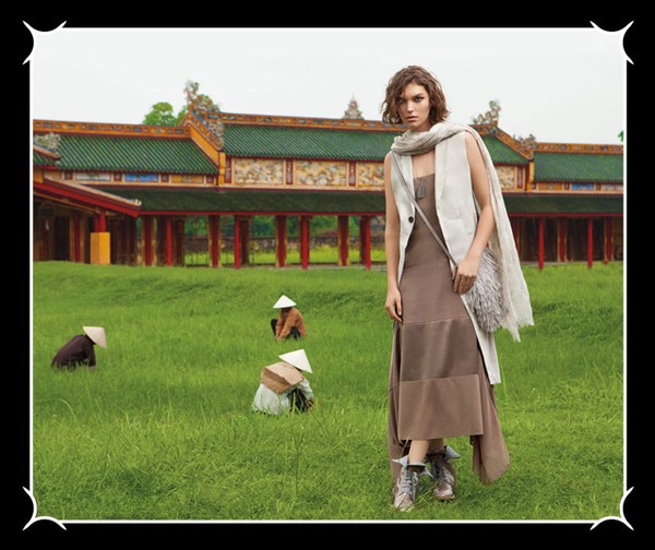 Việt Nam lại xuất hiện nổi bật trong lookbook cùng siêu mẫu Arizona Muse 16