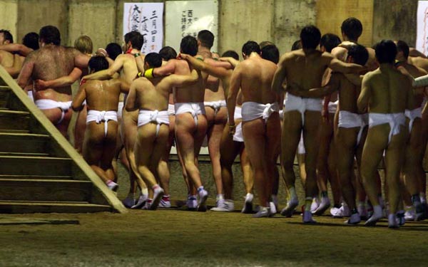 Cận cảnh lễ hội "khỏa thân" ở Nhật Bản 2