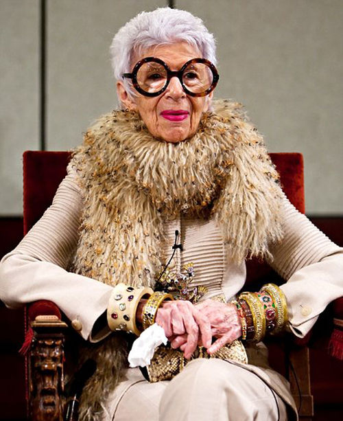 Iris Apfel - quý bà thời trang ở tuổi... 91 12