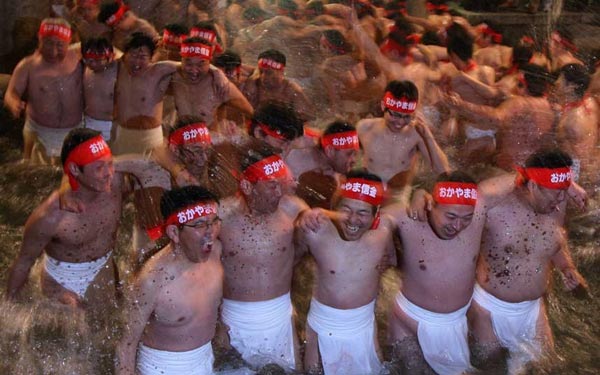 Cận cảnh lễ hội "khỏa thân" ở Nhật Bản 1