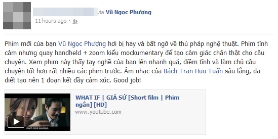 Vân Hugo và phim ngắn Vân Hugo và phim ngắn