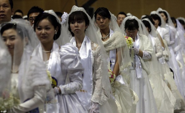 Lễ cưới tập thể của 3.500 cặp đôi tại Hàn Quốc 7
