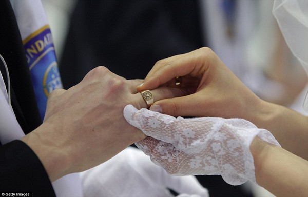 Lễ cưới tập thể của 3.500 cặp đôi tại Hàn Quốc 8