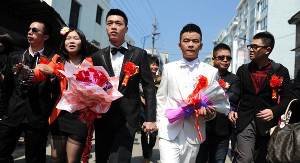 3 đám cưới đồng tính gây "náo loạn" Trung Quốc 12